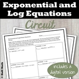 Solving Exponential and Logarithmic Equations CIRCUIT | PR