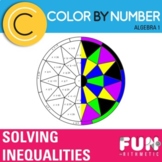Solving Inequalities Color by Number *Differentiated*