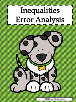 Preview of Inequalities Error Analysis