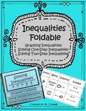 Solving Inequalities Foldable for Math Interactive Notebook