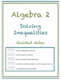 Solving Inequalities Guided Notes (Editable)