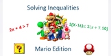 Solving Inequalities Mario Edition