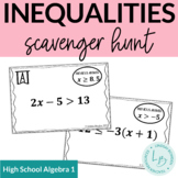 Solving Inequalities Scavenger Hunt