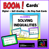 Solving Inequalities with Digital BOOM Cards