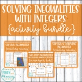 Solving Inequalities with Integers Activity Mini-Bundle - 