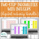 Solving Inequalities with Integers DIGITAL Activity Bundle