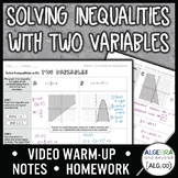 Solving Inequalities with Two Variables Lesson | Warm-Up |