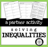 Inequalities Activity