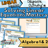 Solving Linear Equations Mastery Diagnostic Activity! | Al