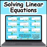 Solving Linear Equations in Algebra 1 Common Core