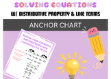 Solving Linear Equations w/ Distribution and Combining Lik