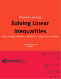 Solving Linear Inequalities 1 (Distance Learning)