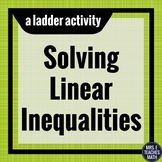 Linear Inequalities Ladder Activity