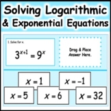 Solving Logarithmic and Exponential Equations