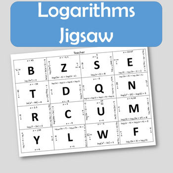 Preview of Solving Logarithms Matching Puzzle