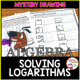 Solving Logarithms (Multi-Step Equations) Mystery Picture Drawing
