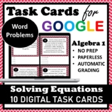 Solving Multi - Step Equation Word Problems Digital Task C