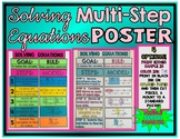 Solving Multi-Step Equations Poster
