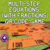 Solving Multi-Step Equations QR Code Game