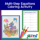 Solving Multi-Step Equations With the Distributive Propert