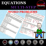 Solving Multi Step Equations Word Problems