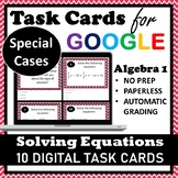 Solving Multi - Step Equations with Special Cases Digital 