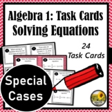 Solving Multi - Step Equations with Special Cases Task Car