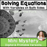 Solving Multi Step Equations with Variables on Both Sides 