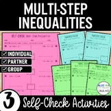 Solving Multi-Step Inequalities | Distribute | Self-Check 