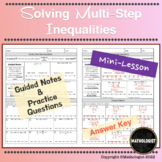 Solving Multi-Step Inequalities Guided Notes and Practice