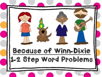 Preview of Solving Multi-Step Word Problems with Winn Dixie