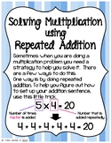Solving Multiplication - Repeated Addition