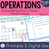 Multiplication and Division Word Problems