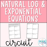 Solving Natural Log Equations and Exponential Equations