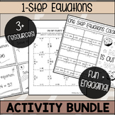 Solving One-Step Equations Activity Bundle