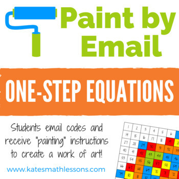 Preview of Solving One Step Equations Fun Activity