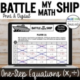 Solving One-Step Equations Activity | Multiplication and D