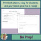 Solving One Step Equations Notes & Practice Worksheet by Mathemizer