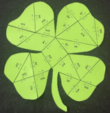 Solving One Step Equations Puzzle - St Patricks Day Math Activity
