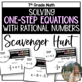 Solving One Step Equations involving Rational Numbers Scav