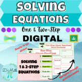 Solving One and Two-Step Equations | In-Person + Distance 