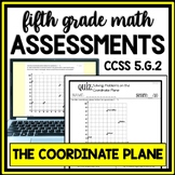 5th Grade Distance on the Coordinate Plane Quiz & Review, 
