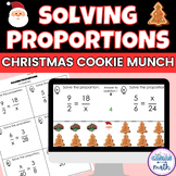 Solving Proportions Christmas Math Digital Activity and Worksheet