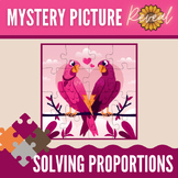 Solving Proportions - Mystery Picture Lovebirds Jigsaw Puzzle