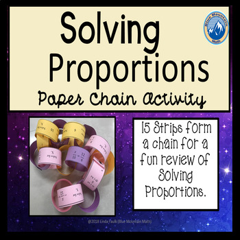 Solving Proportions Paper Chain Activity