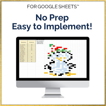 Solving Proportions Pixel Art Activity Google Sheets by Matemaths