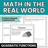 Solving Quadratic Equations Activity with Word Problems | 
