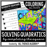 Solving Quadratic Equations (by Completing the Square) | C