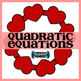 Solving Quadratic Equations w/ Factoring Self Checking Hea