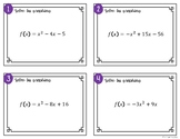 Solving Quadratic Task Cards